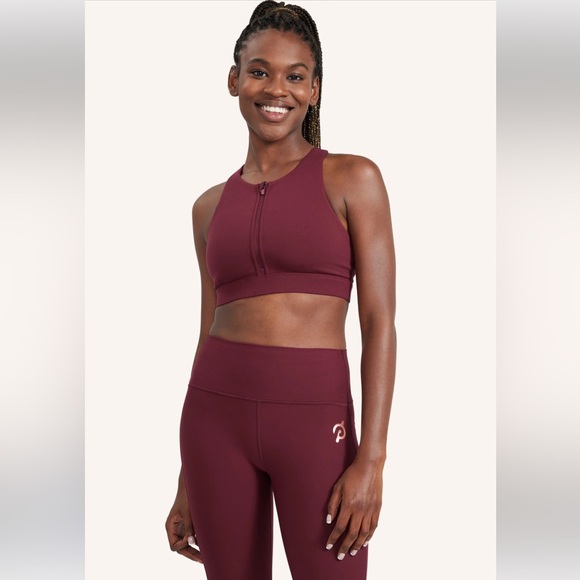Peloton Cadent High Neck Zip Bra - Picture 4 of 13